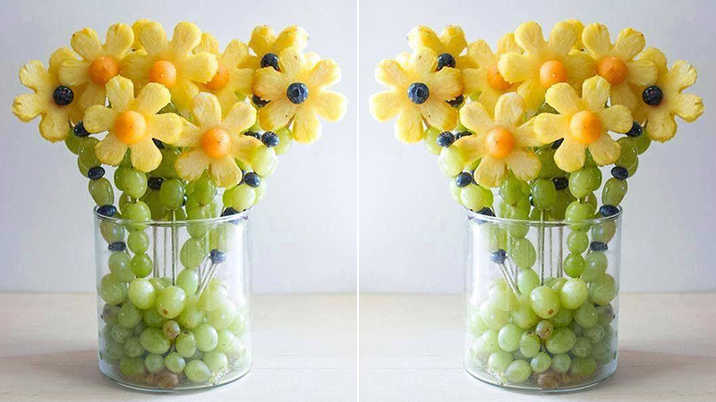 Bình hoa ăn được