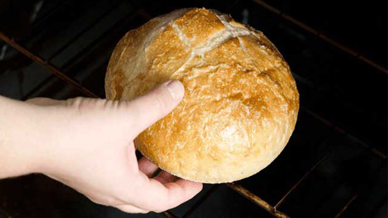 cách làm bánh mì giòn