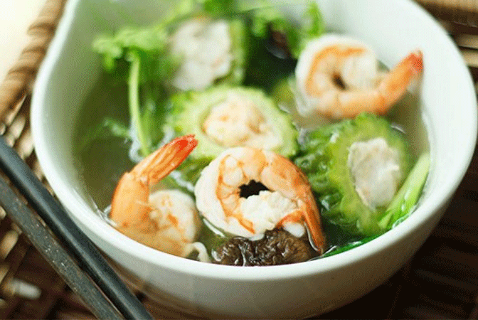 làm khổ qua hết đắng