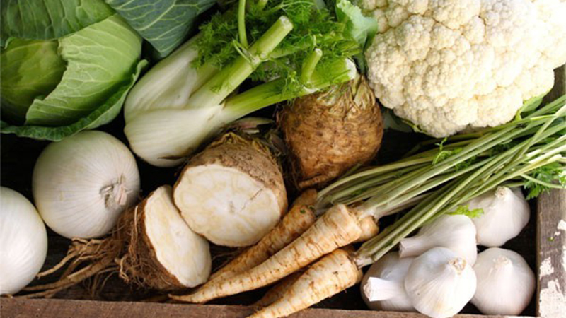 các loại rau củ quả chống béo bụng