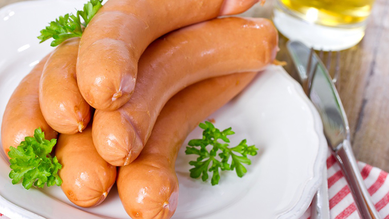 các loại xúc xích Đức