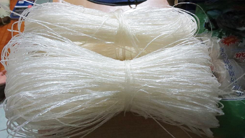 cách phân biệt miến sạch