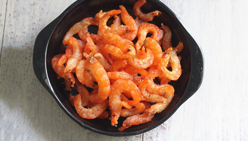 cách nhận biết tôm khô có hóa chất