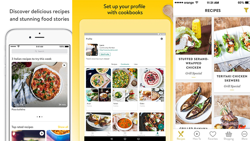 Giao diện Kitchen Stories trên iOS & Android