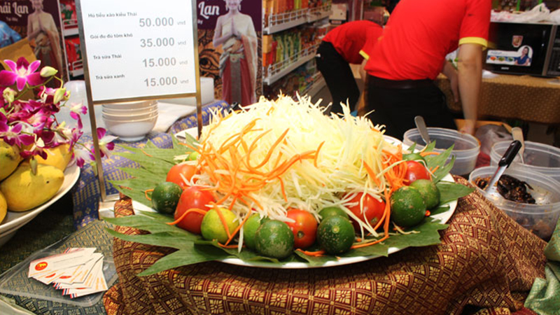 hội chợ ẩm thực Thái Lan