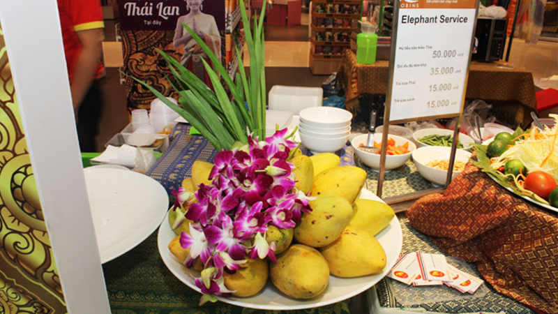 hội chợ ẩm thực Thái Lan