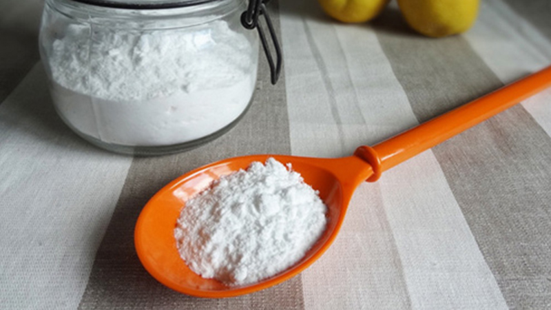 rửa tay bằng Baking soda