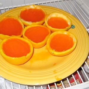 Rau câu trái cam mát lạnh