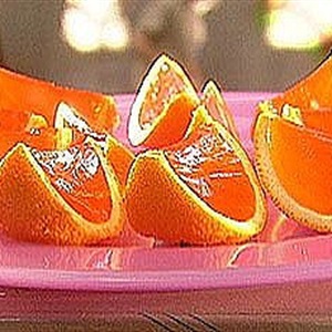 Rau câu trái cam mát lạnh