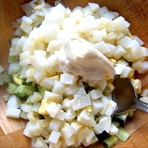 Salad dưa leo khoai tây