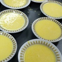 Làm pudding xoài cốt dừa cực dễ