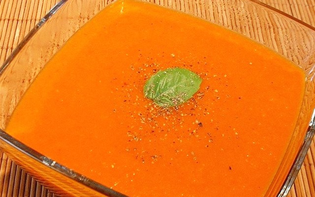 Cách làm súp cà chua hành tây  