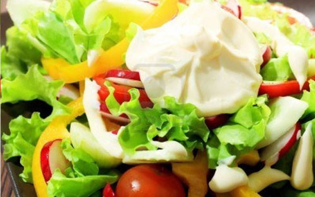 Cách làm salad rau trộn sột mayonaise  