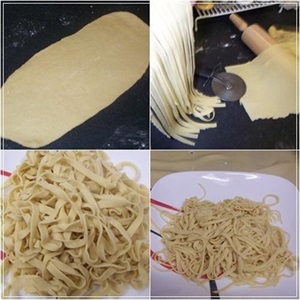 Tự làm sợi pasta tại nhà