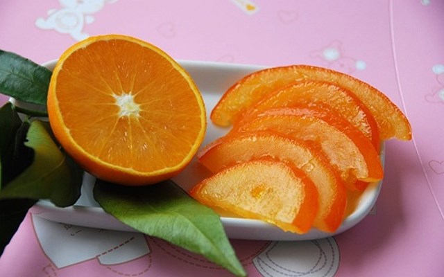 Cách làm mứt trái cam  