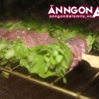 Bò cuốn cải nướng ngon tuyệt