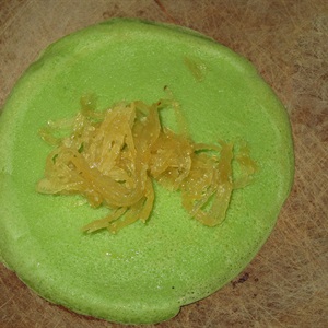 Bánh crepe dừa