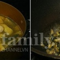 Món ngon cuối tuần: Ốc nấu chuối đậu