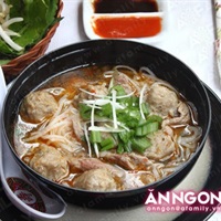 Món ngon cuối tuần: Phở bò viên sa tế