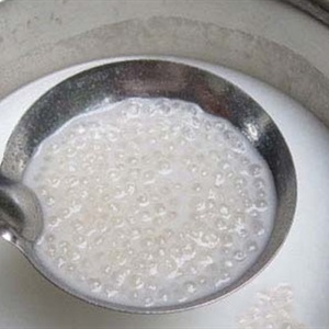Chè khoai mỡ nước cốt dừa