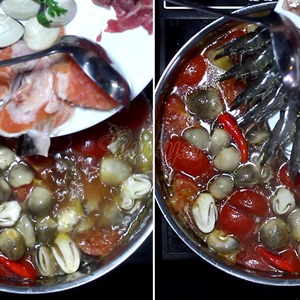 Lẩu Thái hải sản chua cay