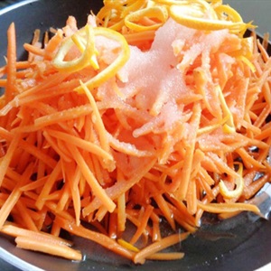 Mứt cà rốt sợi