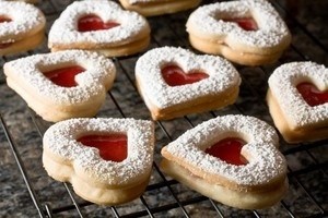 Heart Jam Cookie  