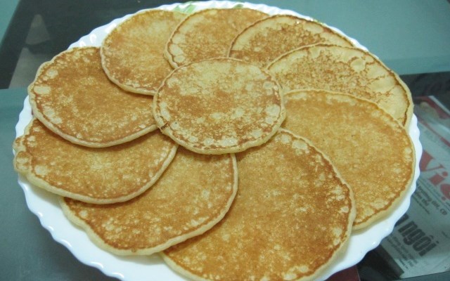 Cách làm bánh pancakes  
