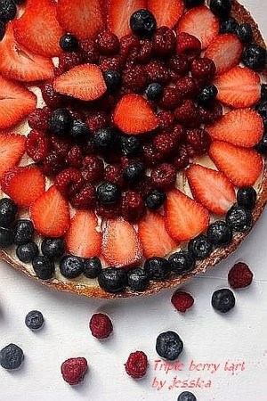 Berry tart hè rực rỡ  