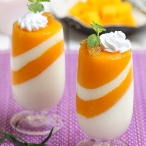 Mango yaourt verrines