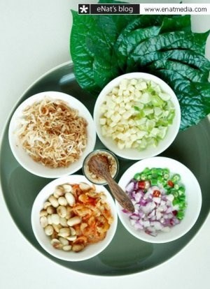 Miang Kum - Món gói kiểu Thái  