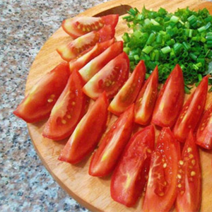 Khoai tây xào cà chua