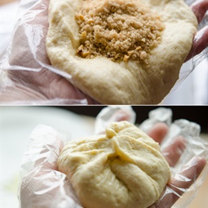 Bánh bắp nhân đậu phộng