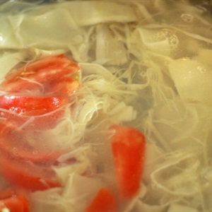 Canh cá nấu măng chua