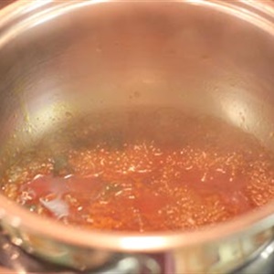 Đậu hũ non tẩm bột sốt chua cay