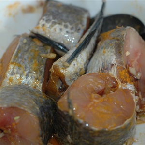 Canh cá lóc nấu chuối