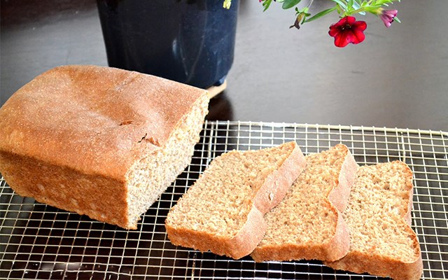 Cách làm bánh mì whole  wheat  