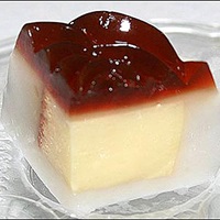 Rau câu nhân flan