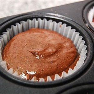 Cupcake chocolate chuối