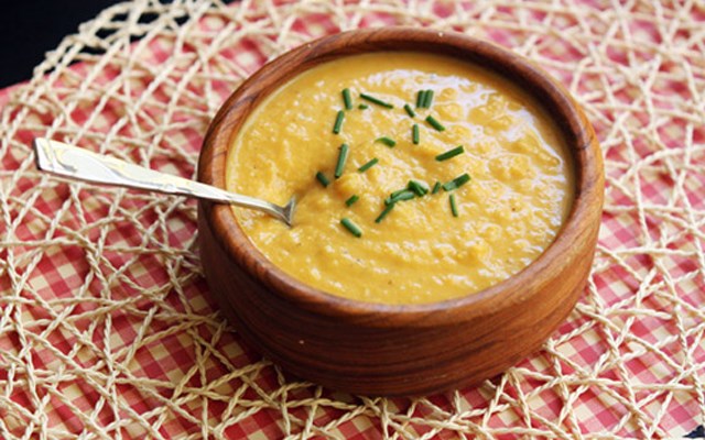 Cách làm súp khoai lang  