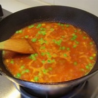 Súp cà chua thịt bò