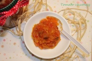 Cà chua chutney  (Tomato chutney)  
