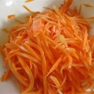 Salad đậu hũ cà rốt