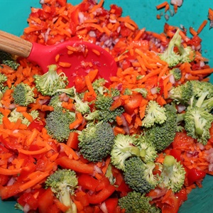 Salad cà rốt bông cải xanh