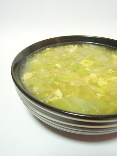 Ngọt thơm súp bắp cải Trung Quốc  