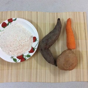 Bánh cà rốt khoai lang