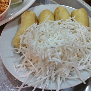 Kem chuối đậu phộng dừa