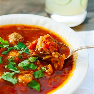 Thưởng thức súp Mexico ấm nồng trong ngày lạnh
