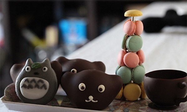 Bánh macaron phiên bản Totoro cực đáng yêu  