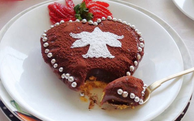 Cách làm bánh chocolate trái tim ngọt ngào  